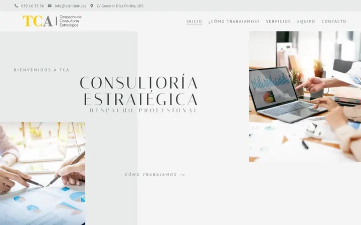 Portada de aishiteiru.es, consultoría