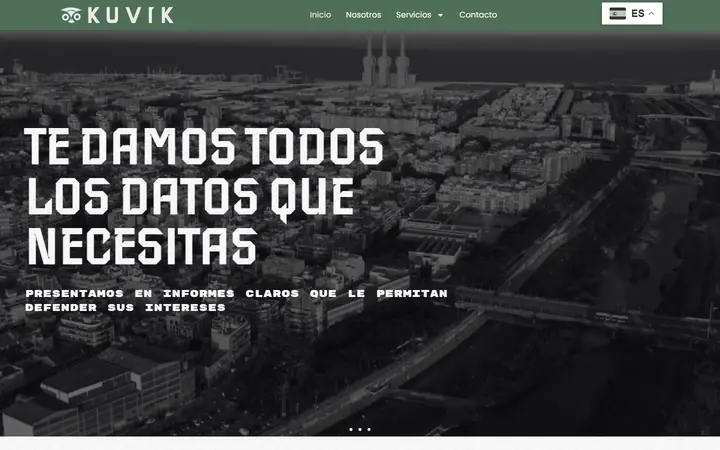 Portada de kuvikdp.es, detectives